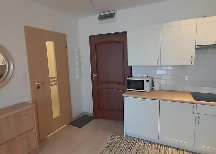 Апартаменты Przyjemny Blue Mare W Lukecinie *